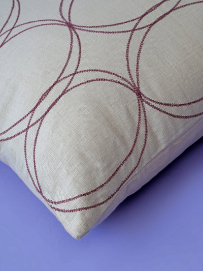 Cushion Cover - Circlet Rings