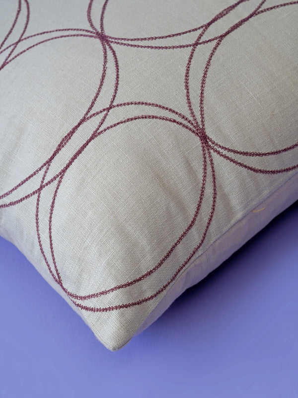 Cushion Cover - Circlet Rings