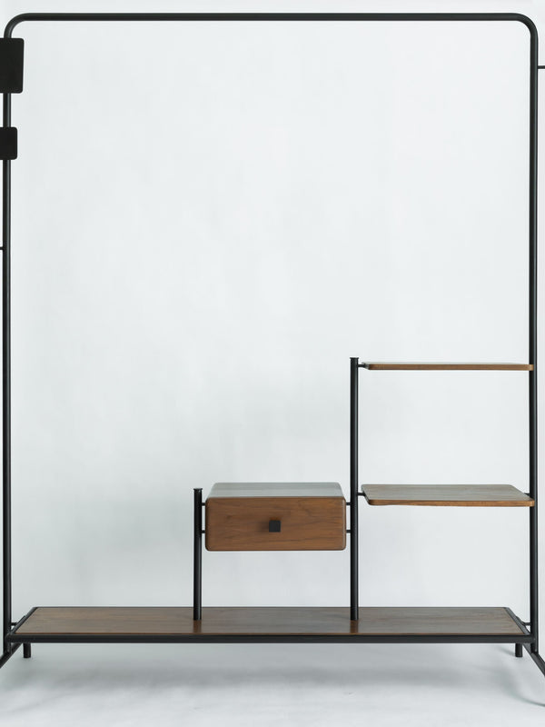 Clothes Rack - Wood & Metal