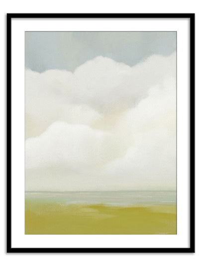 Clouds Over the Bay Wall Prints