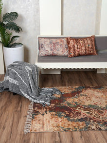 Embroidered Rug - Colour Burst