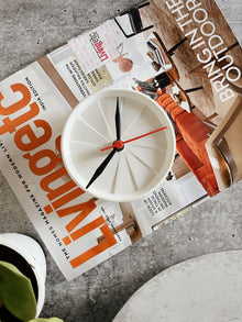 Concrete Table Clock