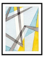 Wall Prints - Converging Angles II