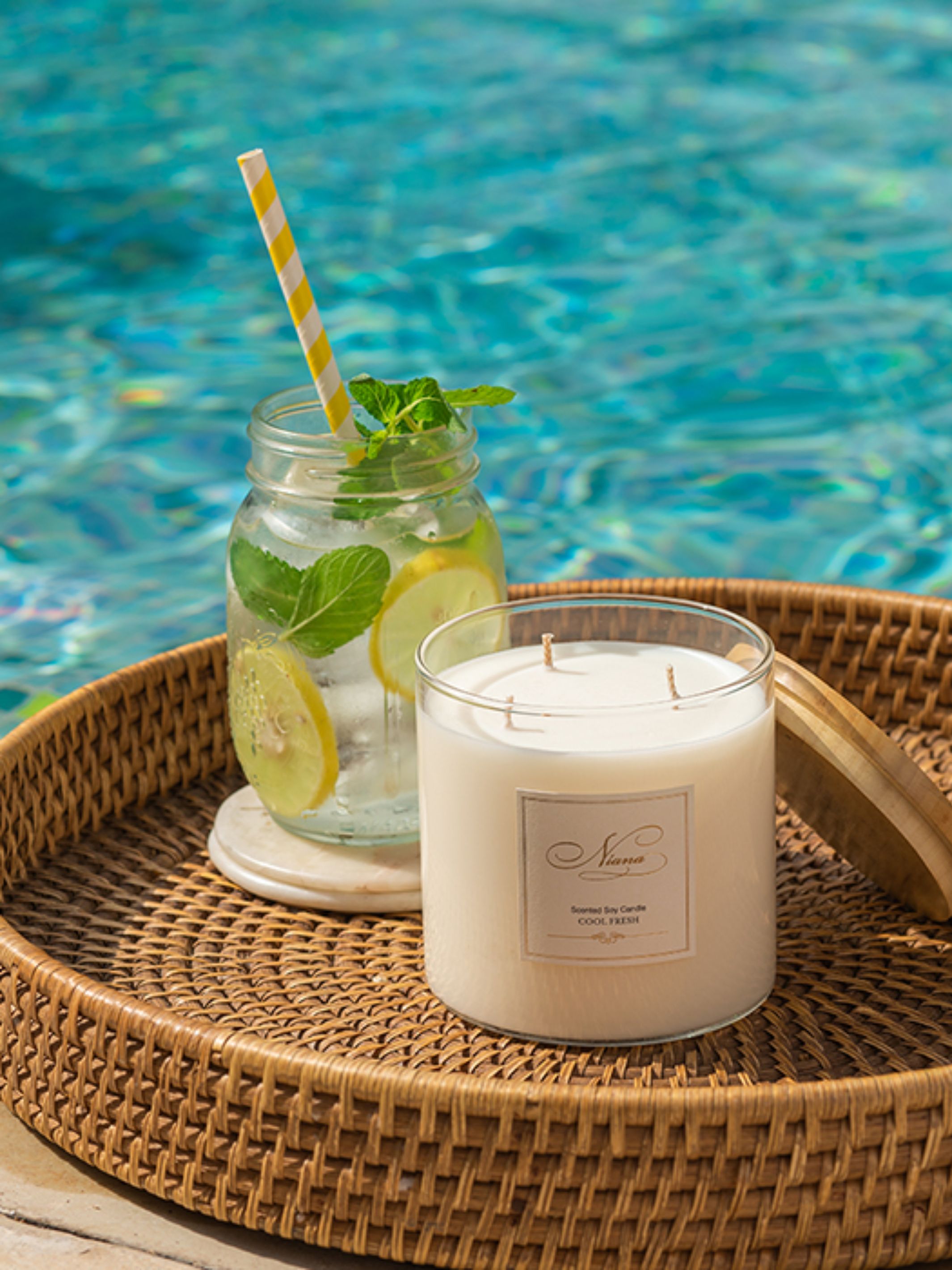 Cool Fresh Deluxe Candle