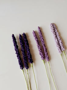 Crochet Lavender Sticks