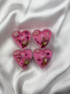 Crystal Heart Tealight Candles