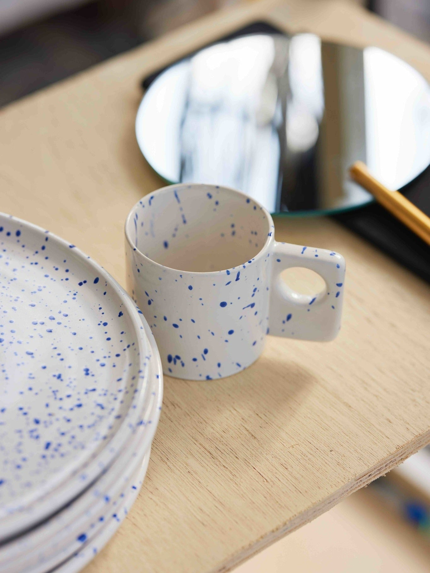 Speckled Cups Set of 2