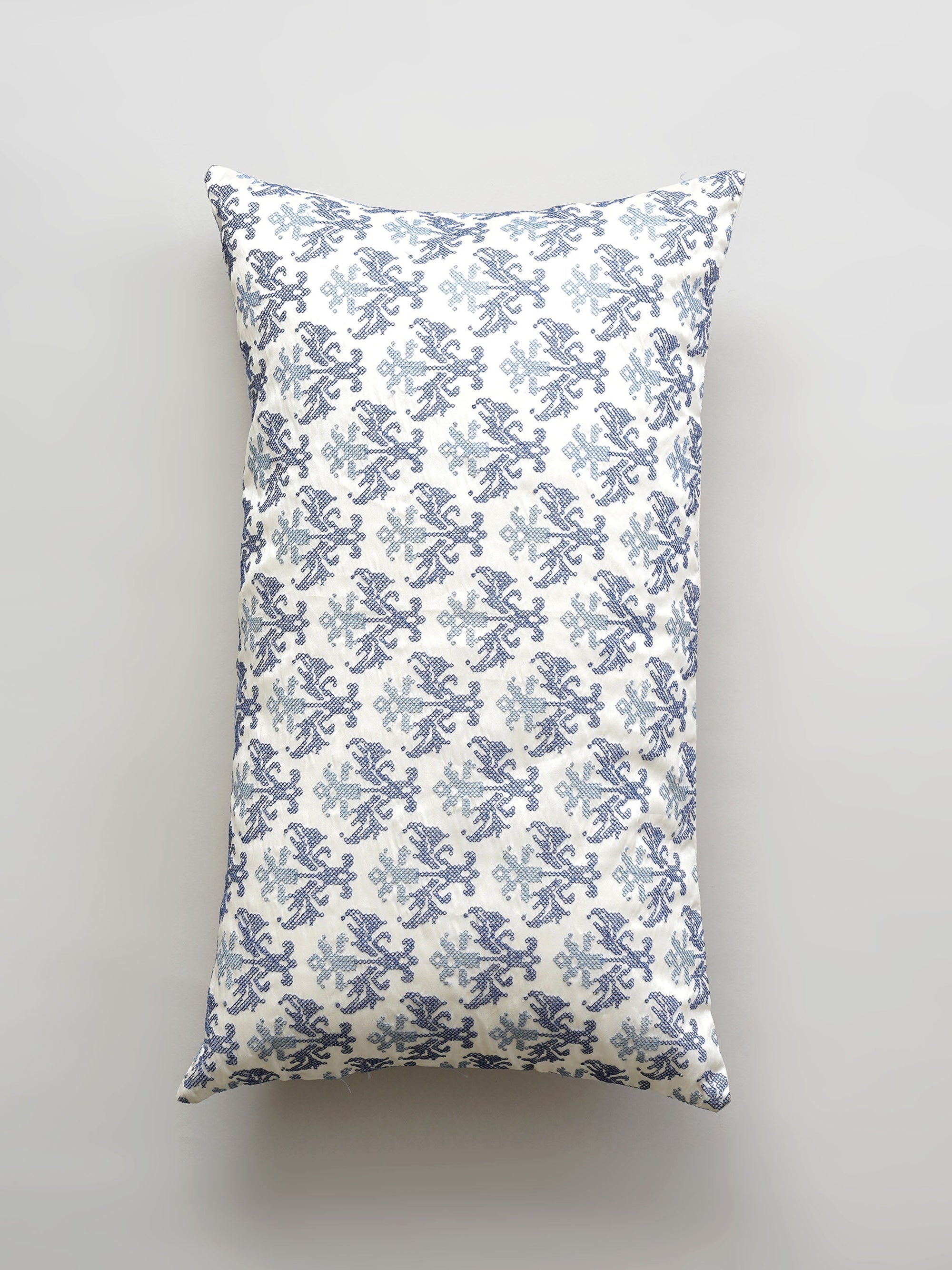 Cushion Cover - Damask Embroidered
