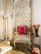 Cushion Cover - Daneen Red Embroidered