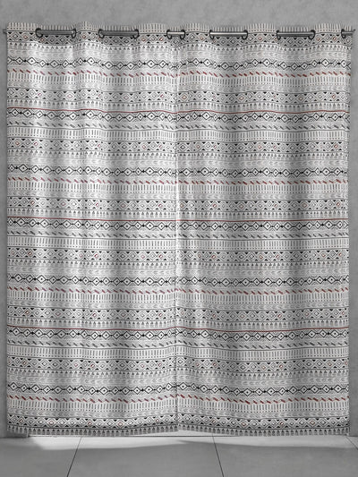 Denmark Red Tassles Curtain