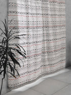 Denmark Red Tassles Curtain