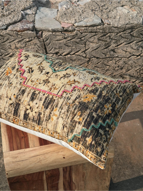 Pillow  Cover - Denz Embroidered