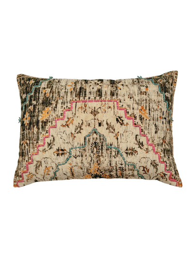 Denz Embroidered Pillow Cover