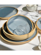 Ceramic Earl Grey Pasta Bowl