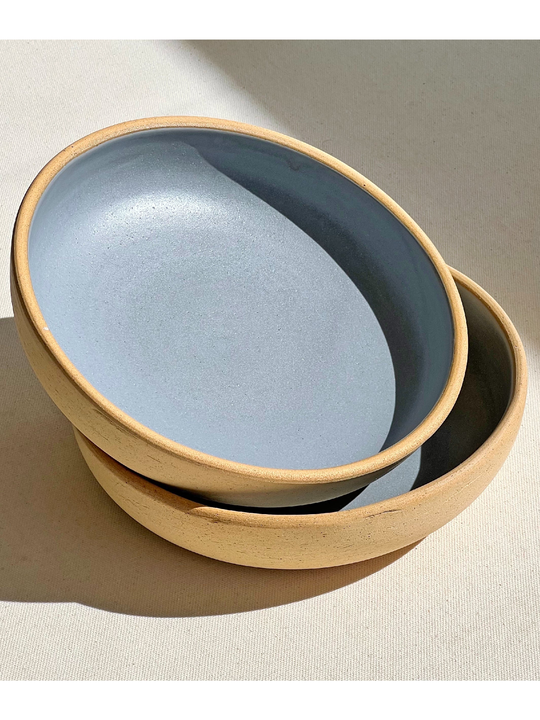 Ceramic Earl Grey Pasta Bowl
