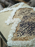 Edger Embroidered Pillow Cover