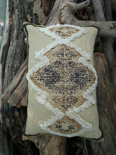 Edger Embroidered Pillow Cover
