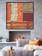 Wall Prints - Egg Hunt in Orange II