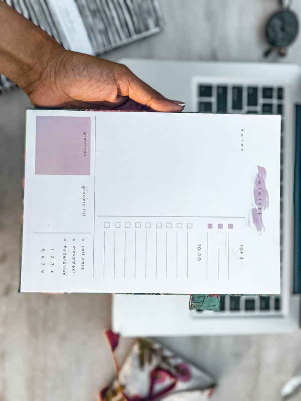 Ekatra Daily Planner Terable Notepad