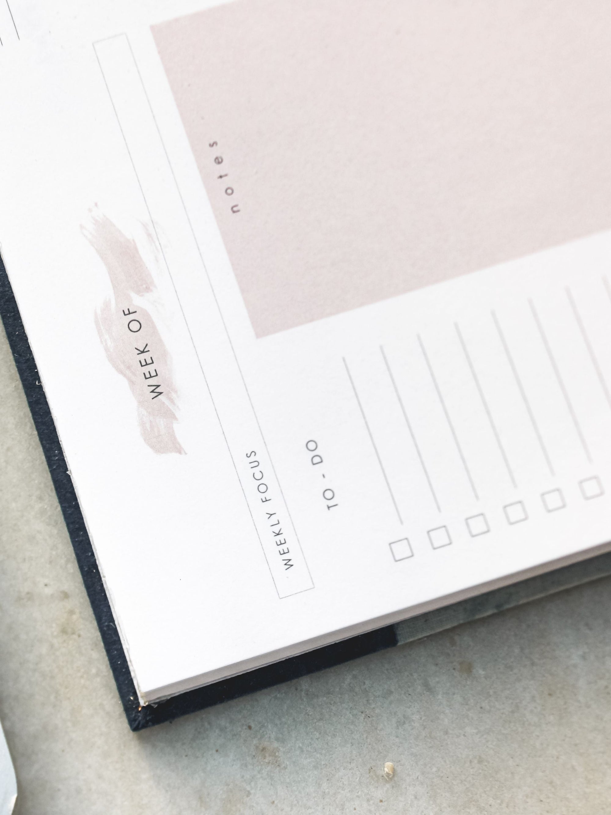 Ekatra Weekly Planner Terable Notepad