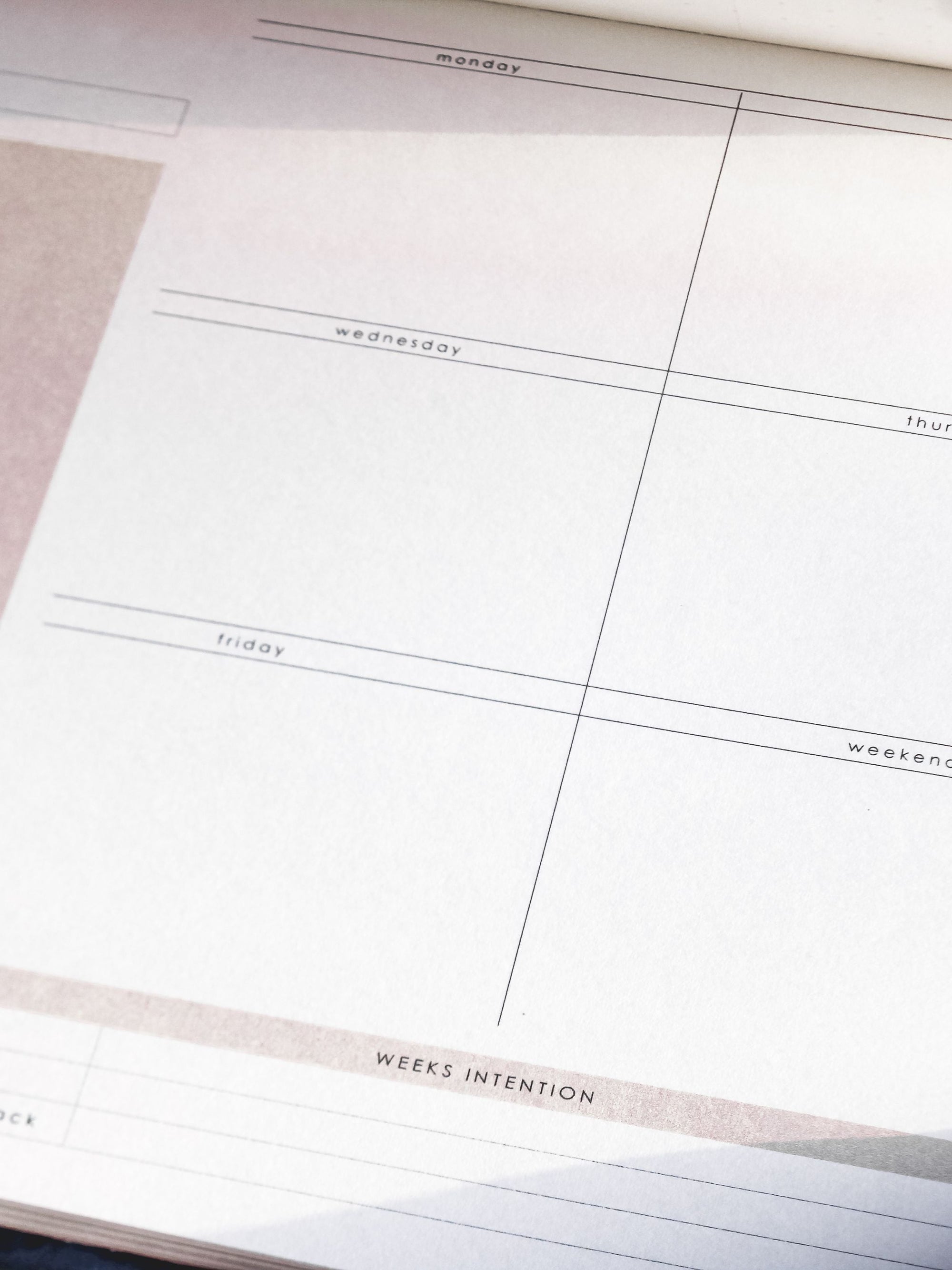 Ekatra Weekly Planner Terable Notepad