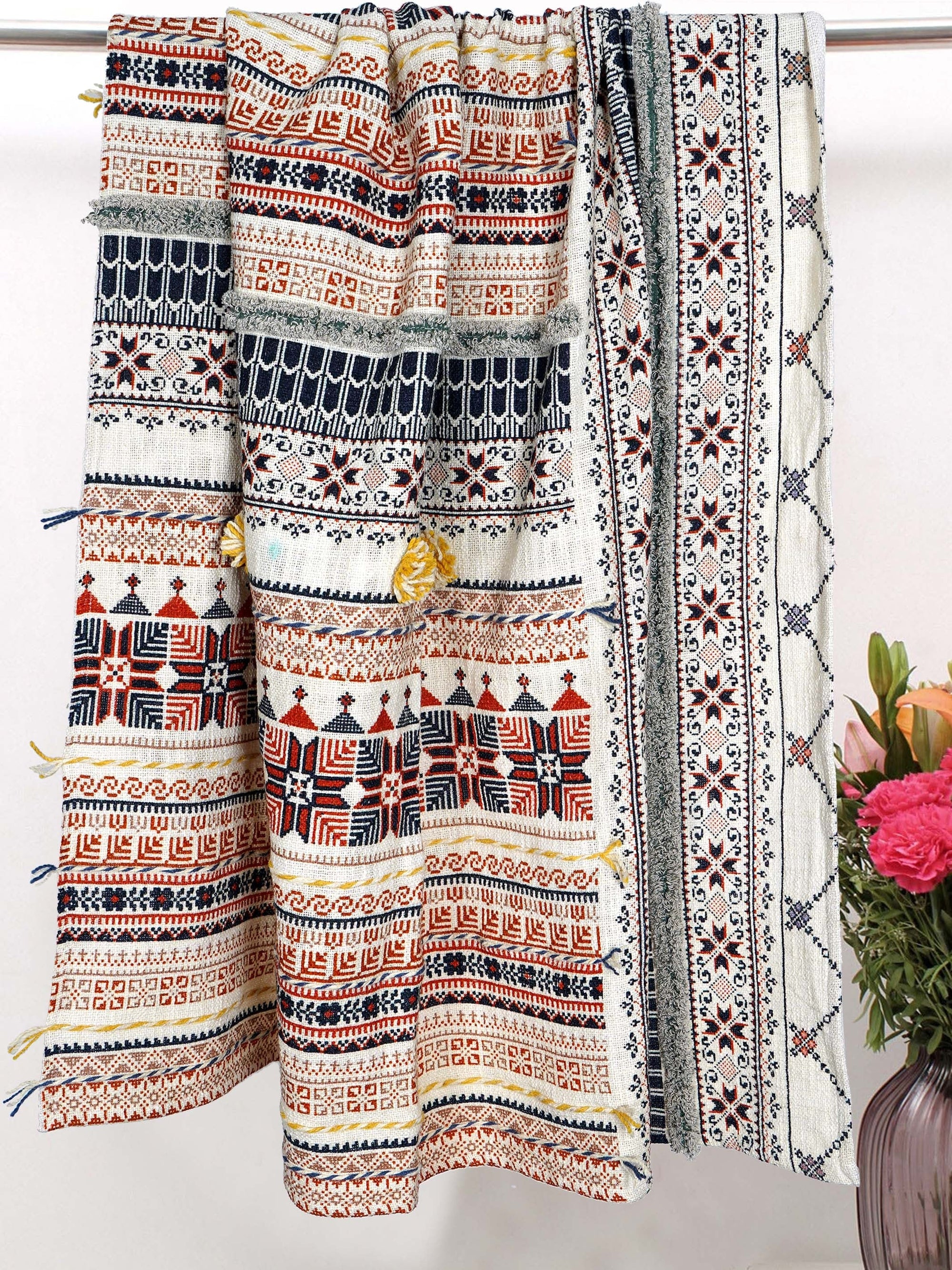 Throw - Etherea Embroidered