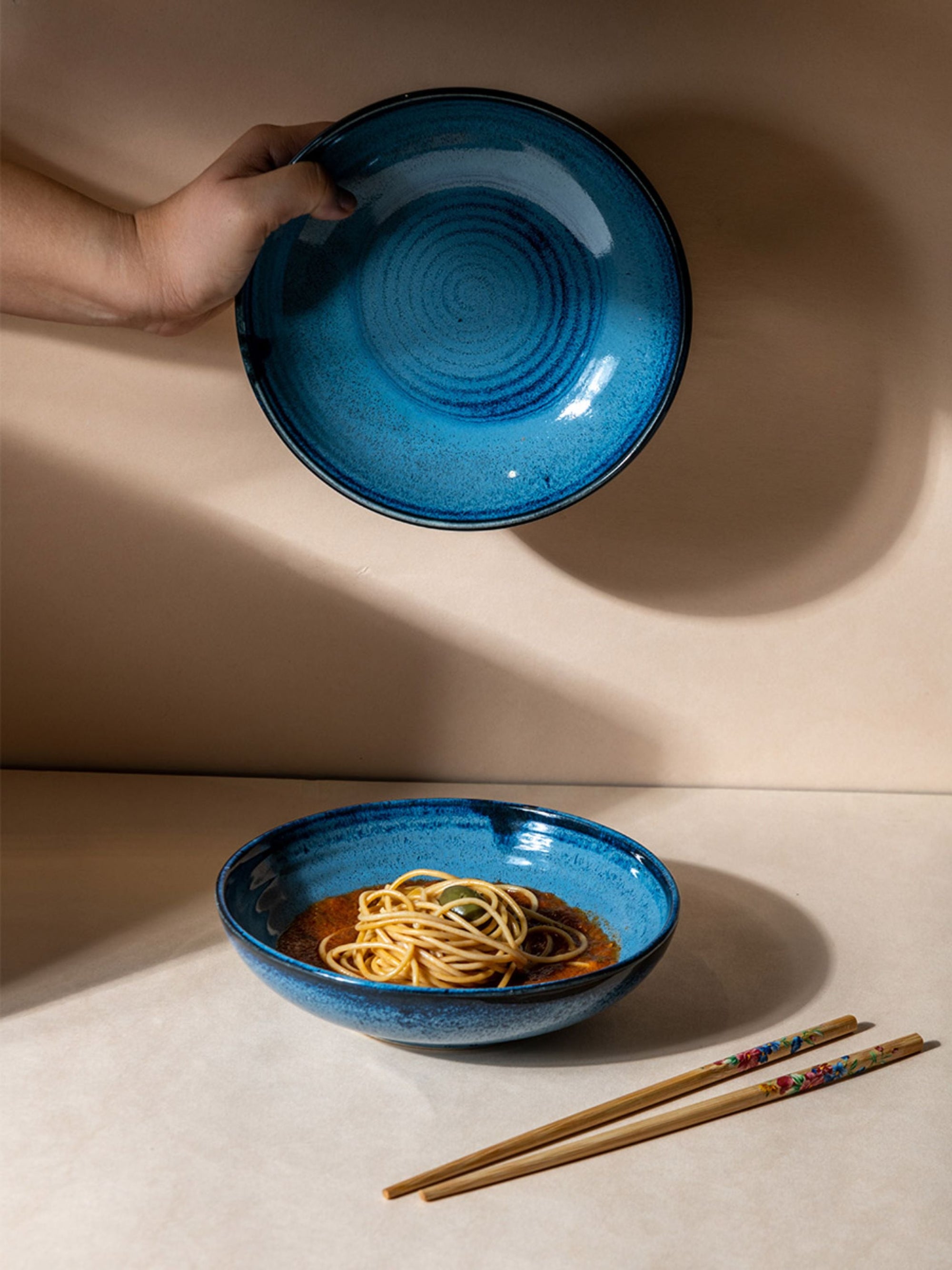 Everyday Ceramic Bowl Blue