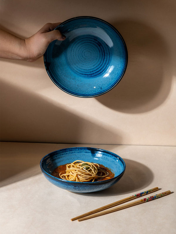 Everyday Ceramic Bowl Blue