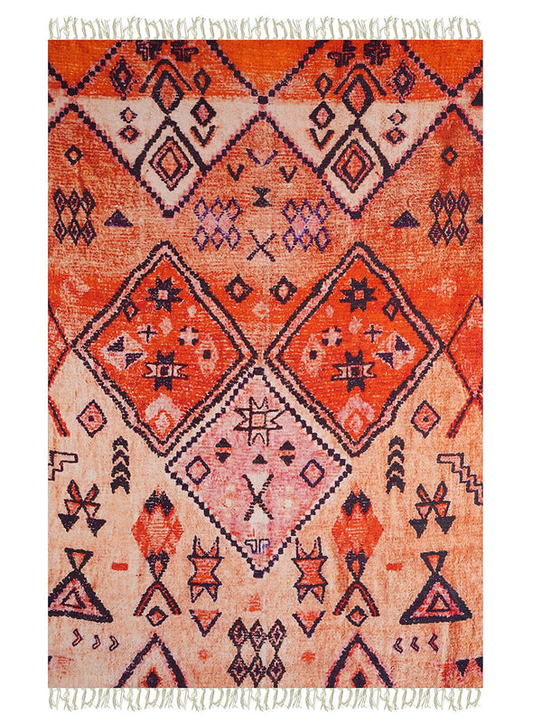 Ezra Printed Cotton Rug