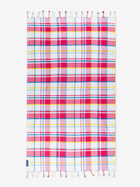 Felicity Pink Woven Beach Towel