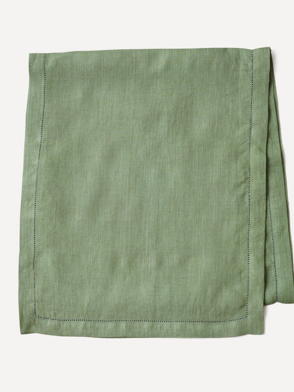 Linen Table Runner - Fern