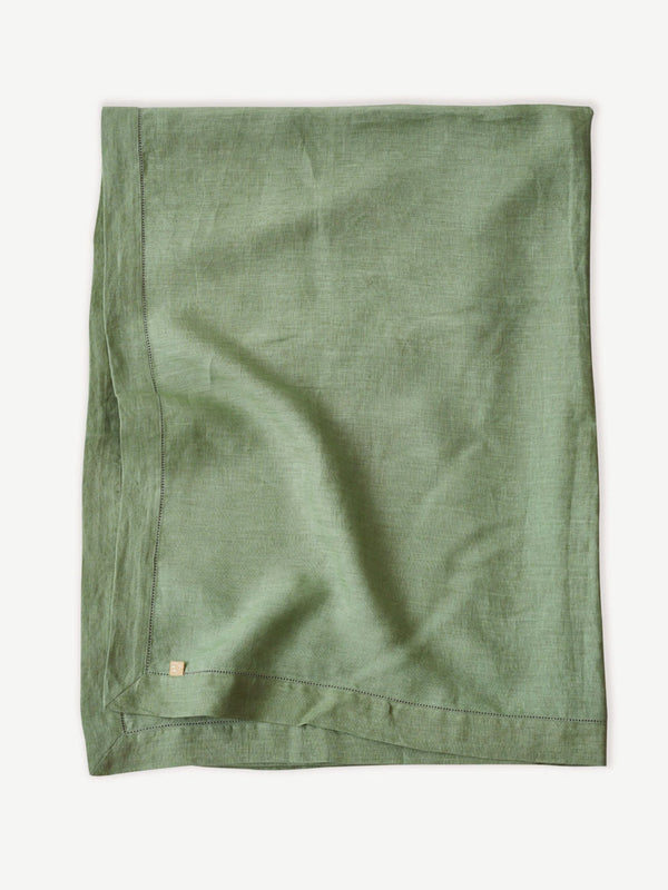 Linen Table Cover - Fern