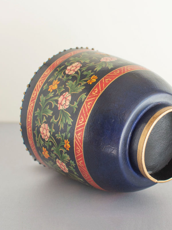 Firdaus Handpainted Iron Planter
