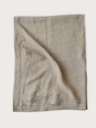 Linen Table Cover - Flax