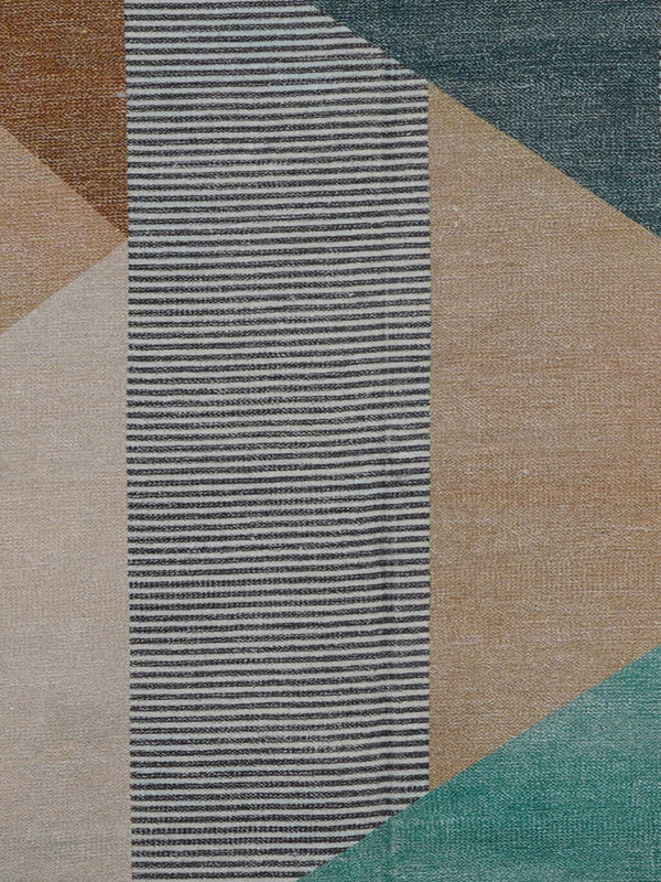 Flerfarvet Printed Rug