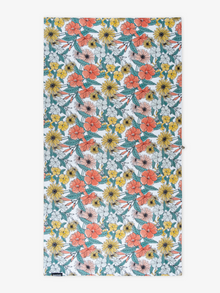 Flora Printed Beach Towel