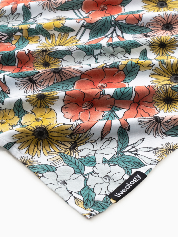 Flora Printed Beach Towel