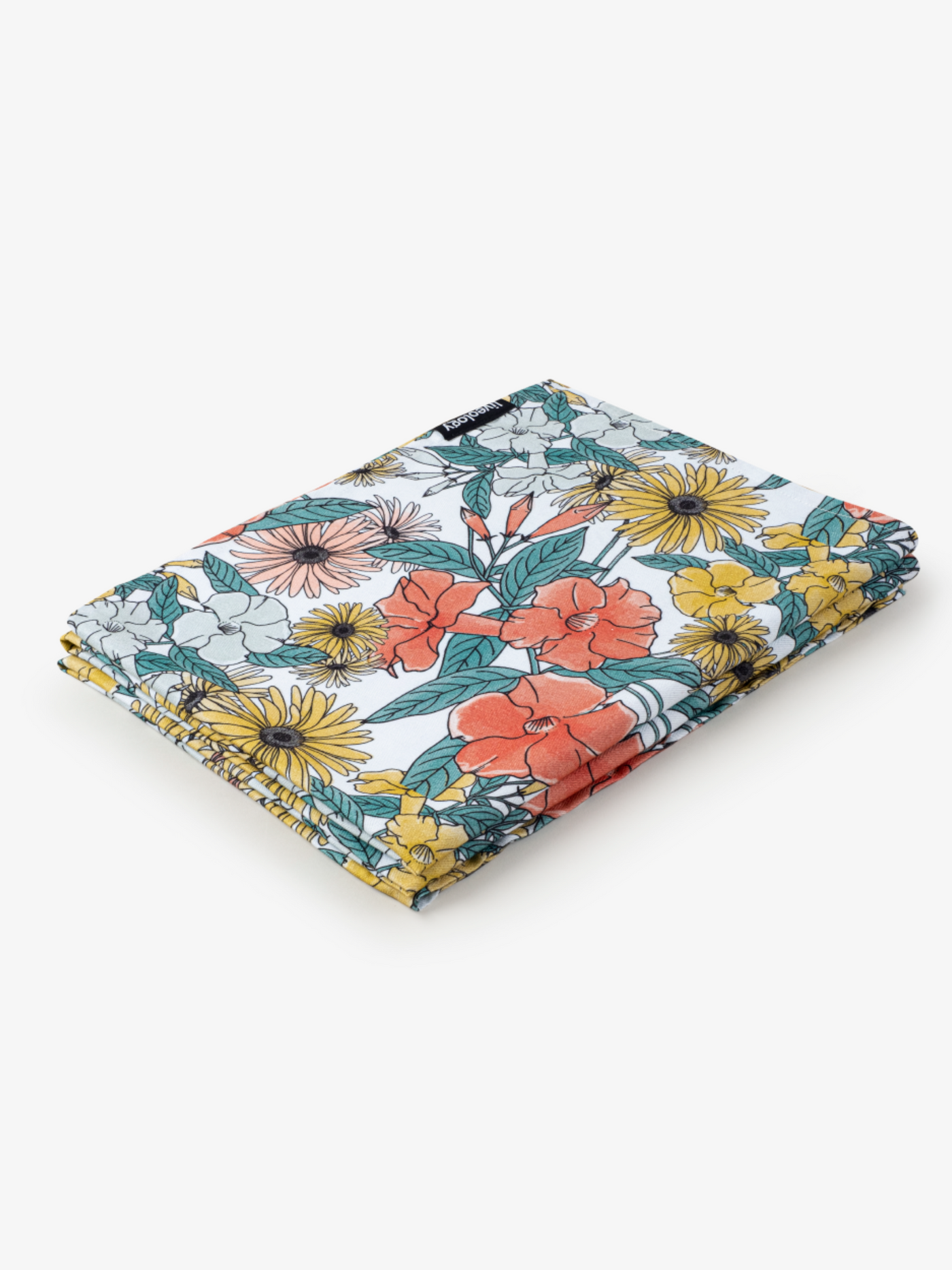 Flora Printed Beach Towel