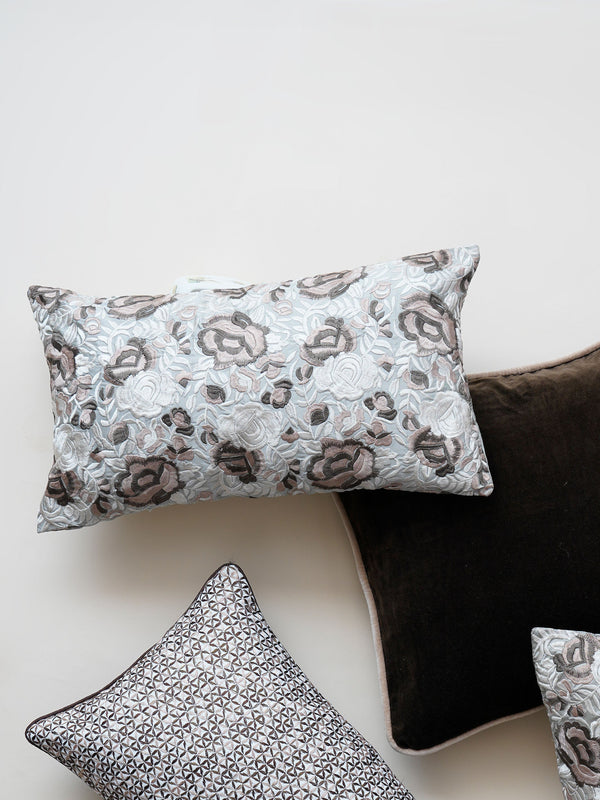Cushion Cover - Floral Embroidered