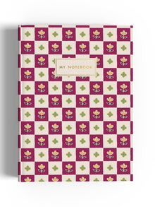 Floral Maze A5 Notebook