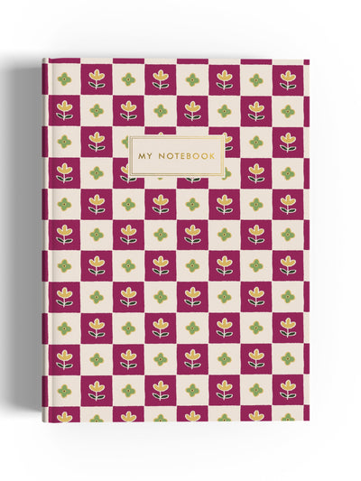 Floral Maze A5 Notebook
