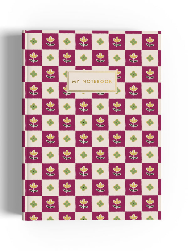 Floral Maze A5 Notebook