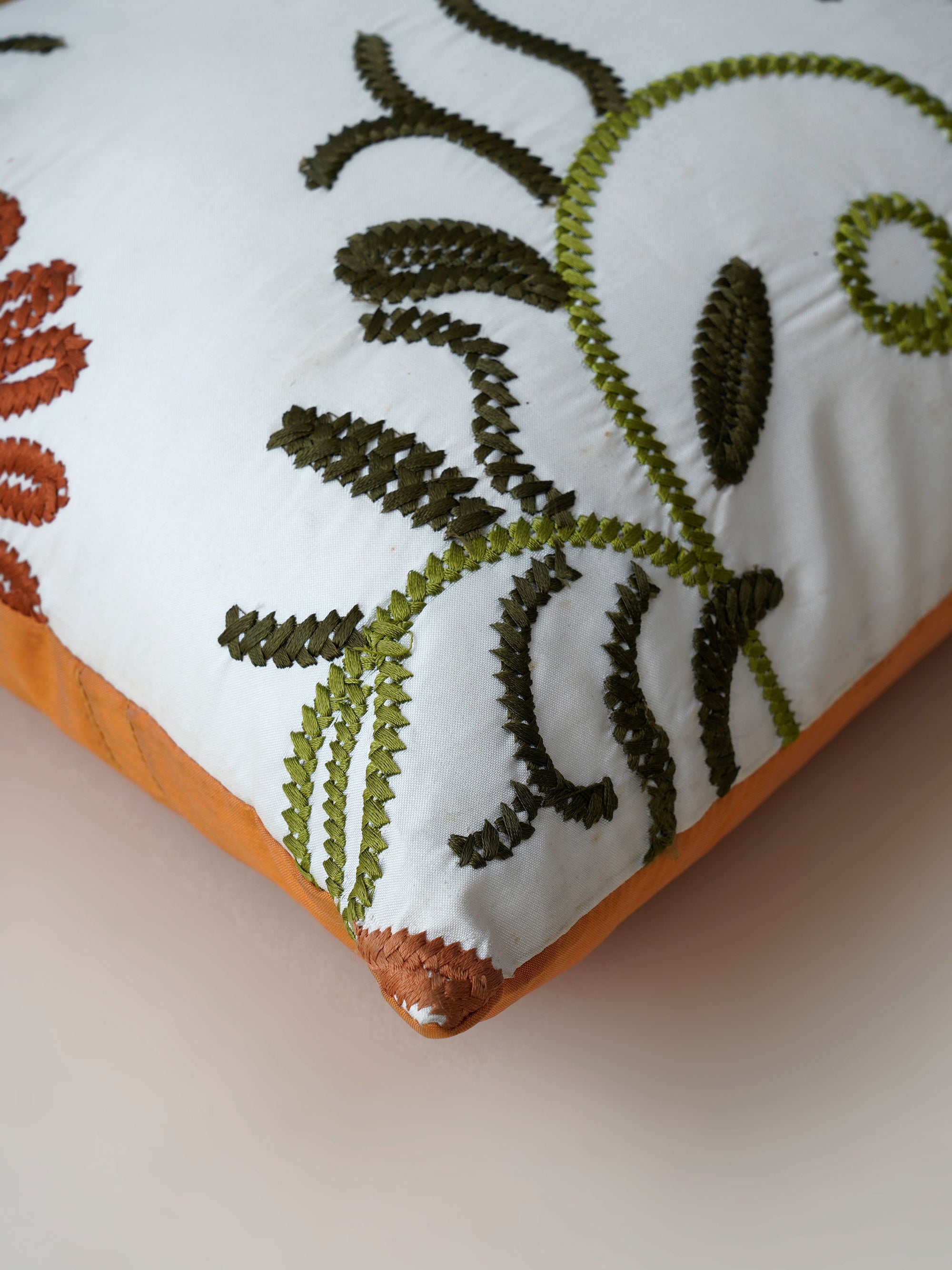 Cushion Cover - Folklore Embroidered