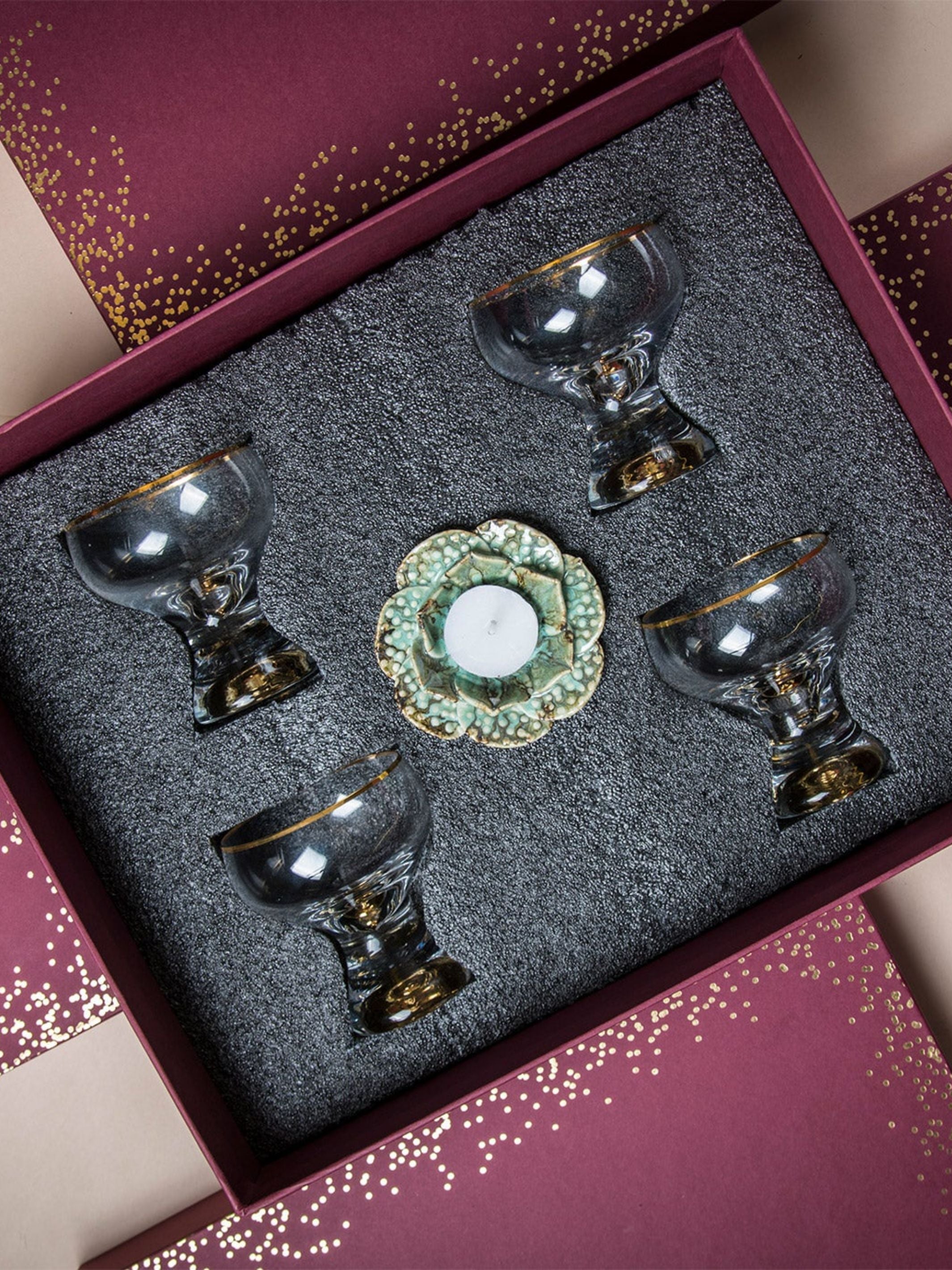 Gina Dessert Bowl Gift Box Set of 4