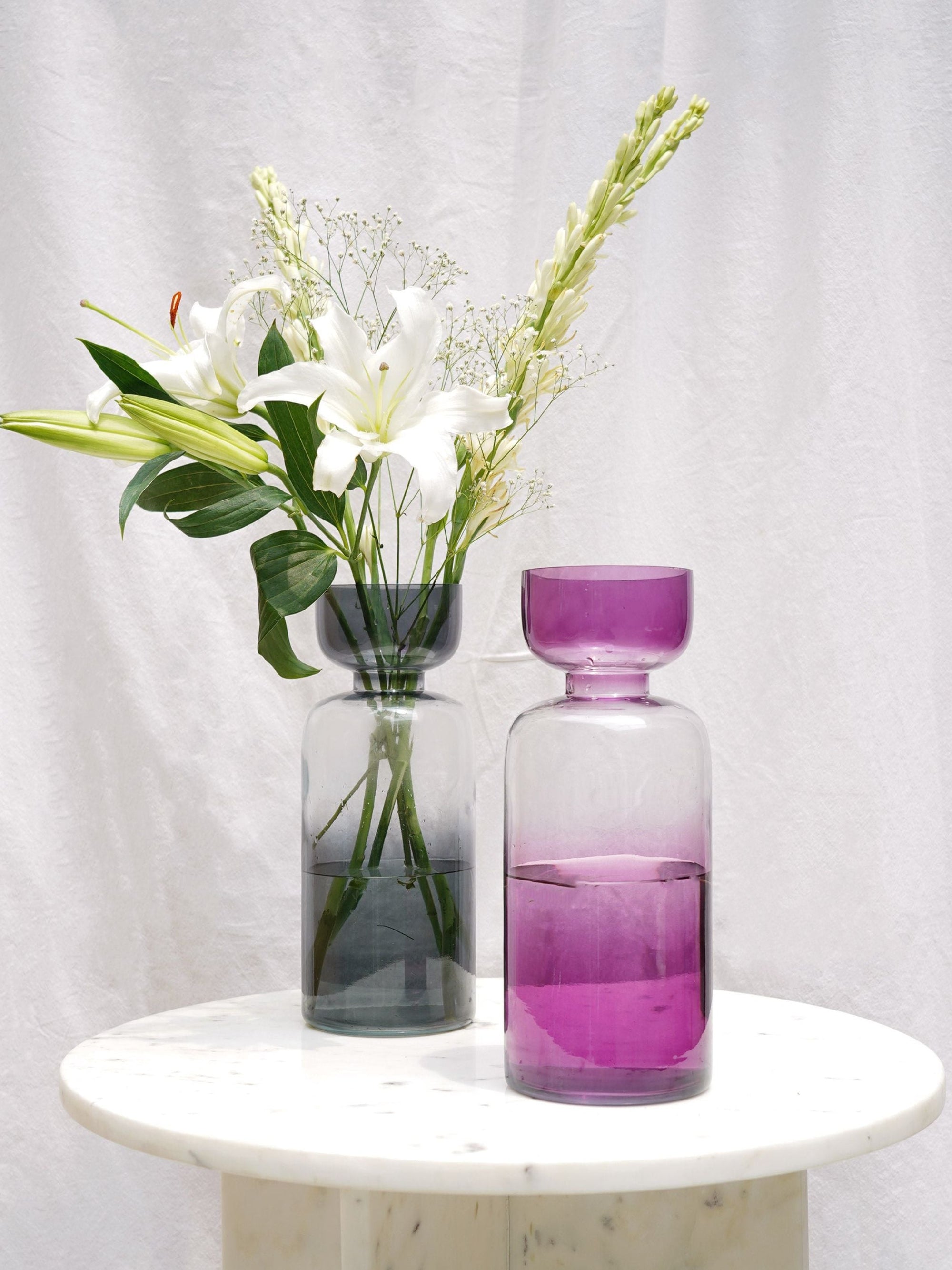 Tinted Glass Vase Grande