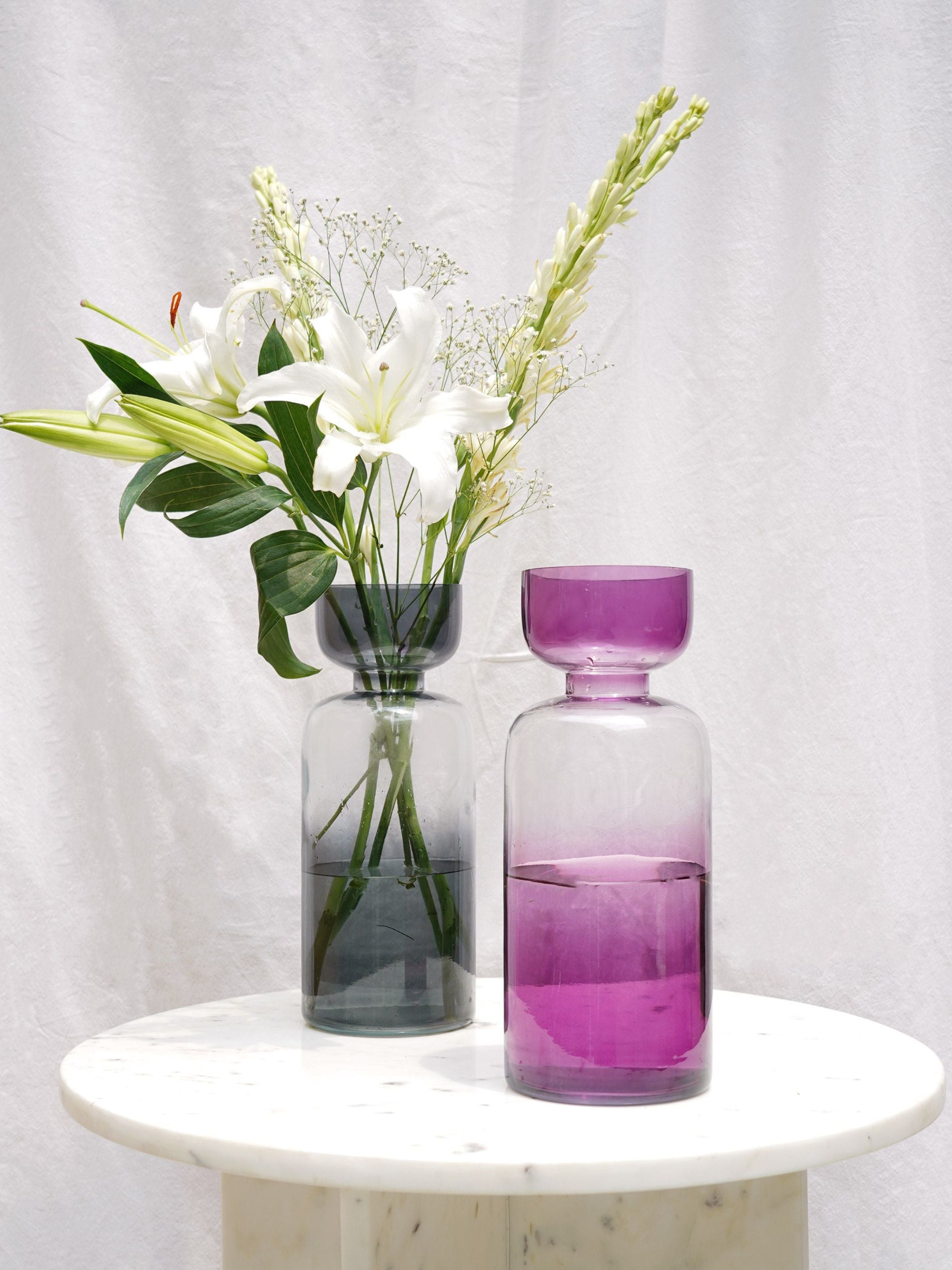 Tinted Glass Vase Grande