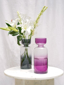 Tinted Glass Vase Grande