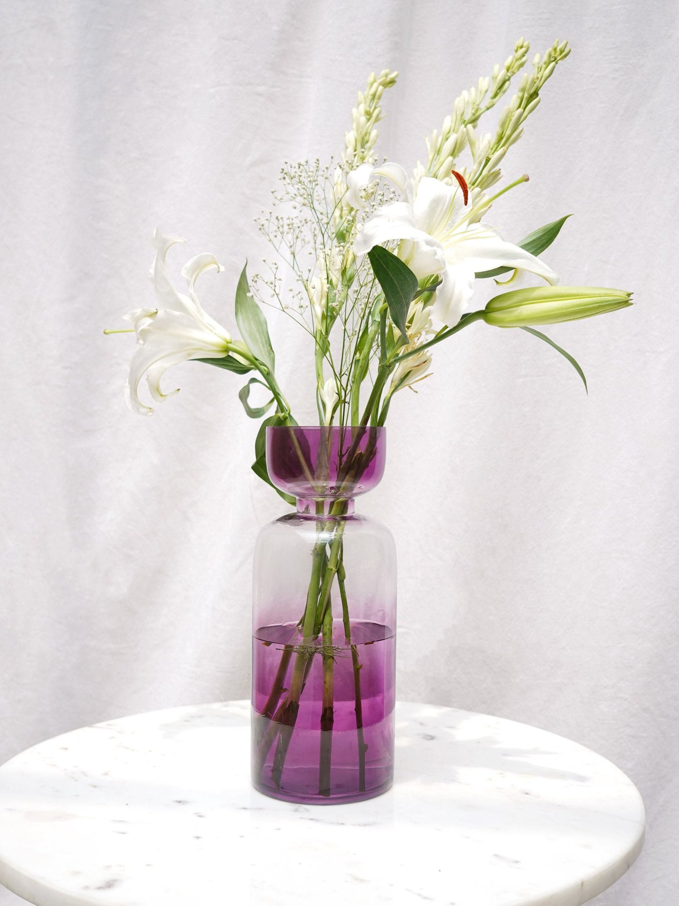 Tinted Glass Vase Grande