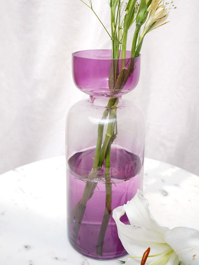 Tinted Glass Vase Grande