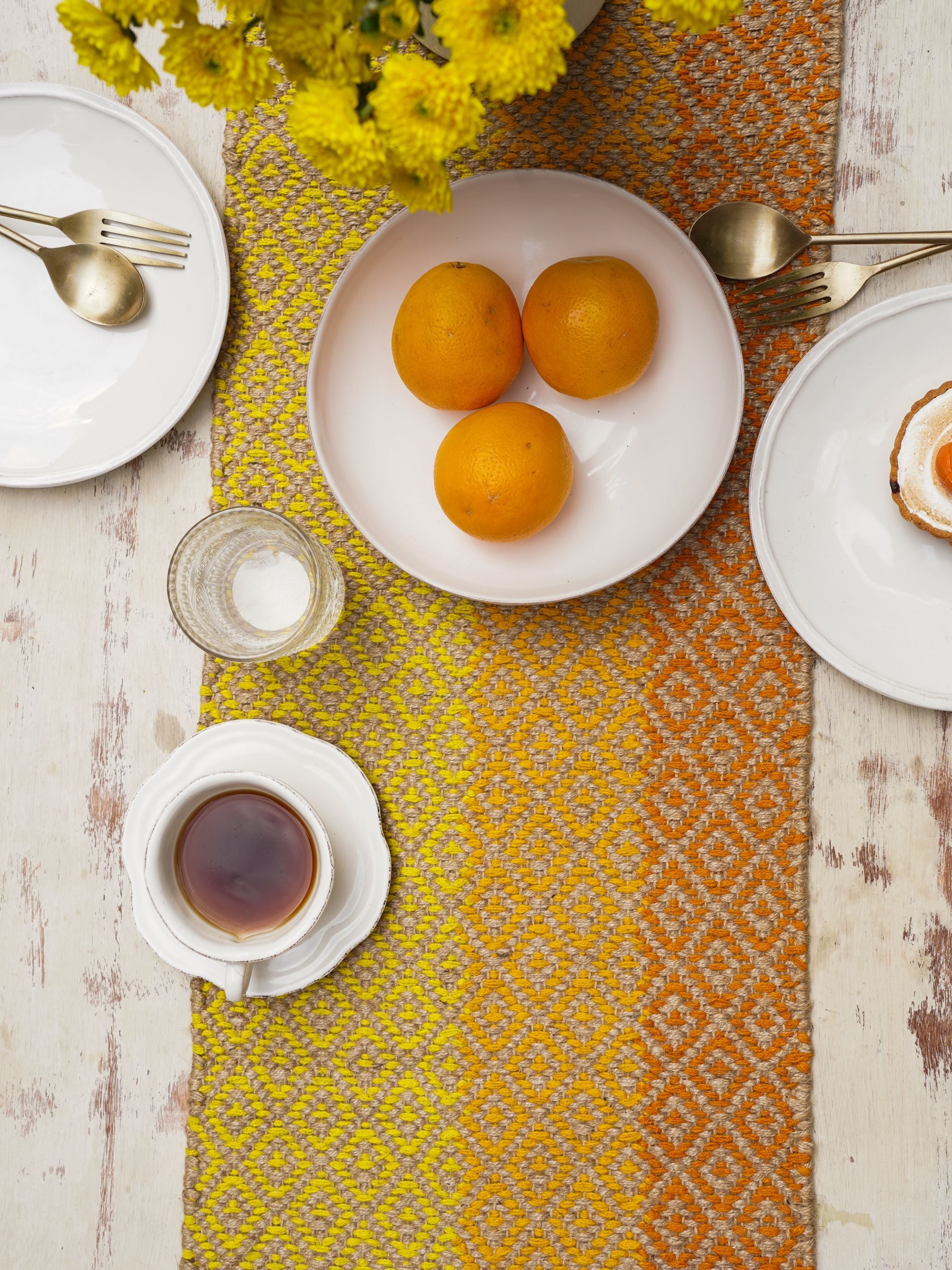 Gleaming Sunrise Table Runner